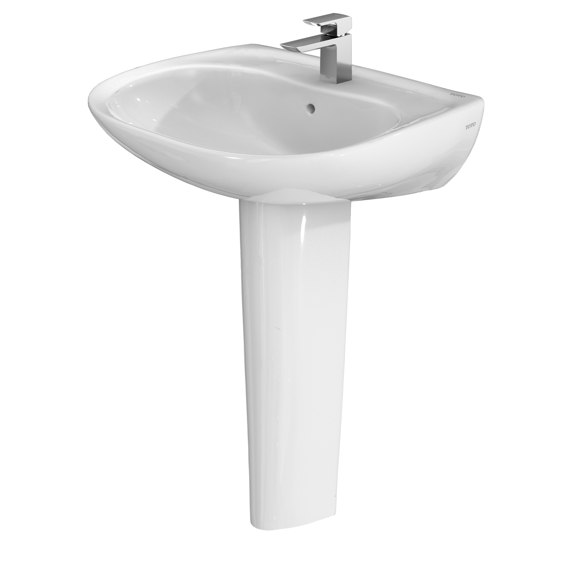 Toto Prominence 26" x 21-1/2" Pedestal Lavatory LPT242G - Plumbing Market