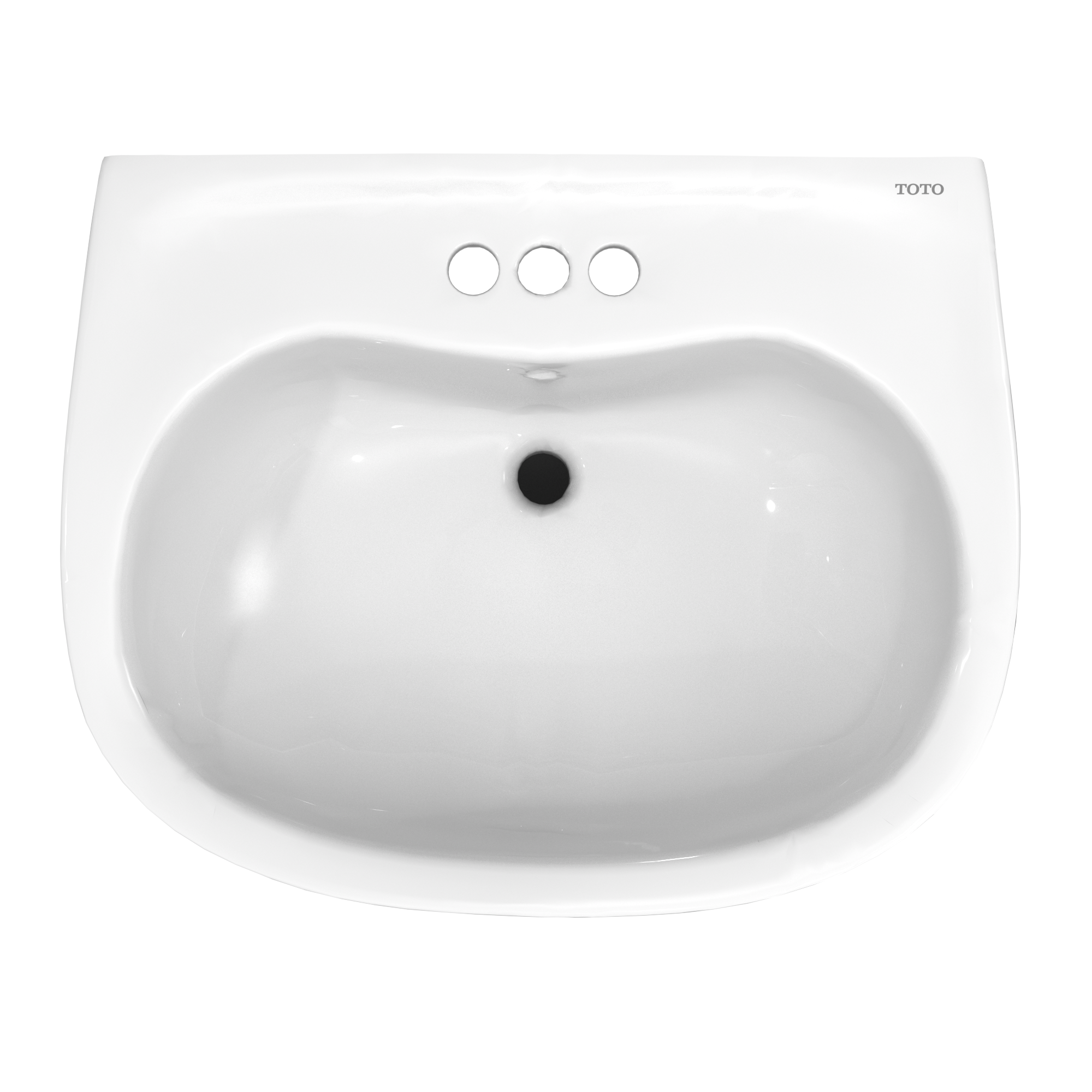 Toto Prominence 26" x 21-1/2" Pedestal Lavatory LPT242G - Plumbing Market