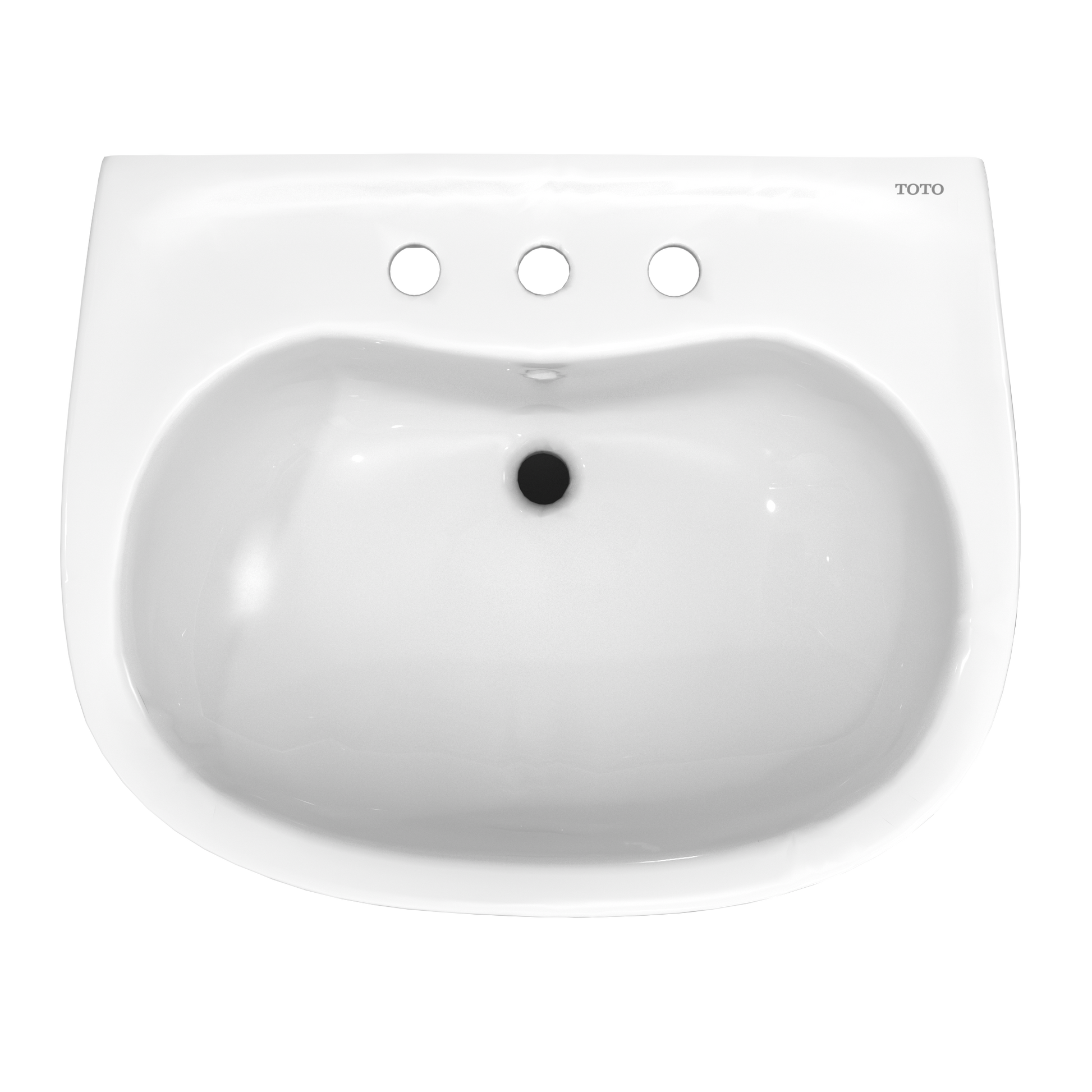 Toto Prominence 26" x 21-1/2" Pedestal Lavatory LPT242G - Plumbing Market
