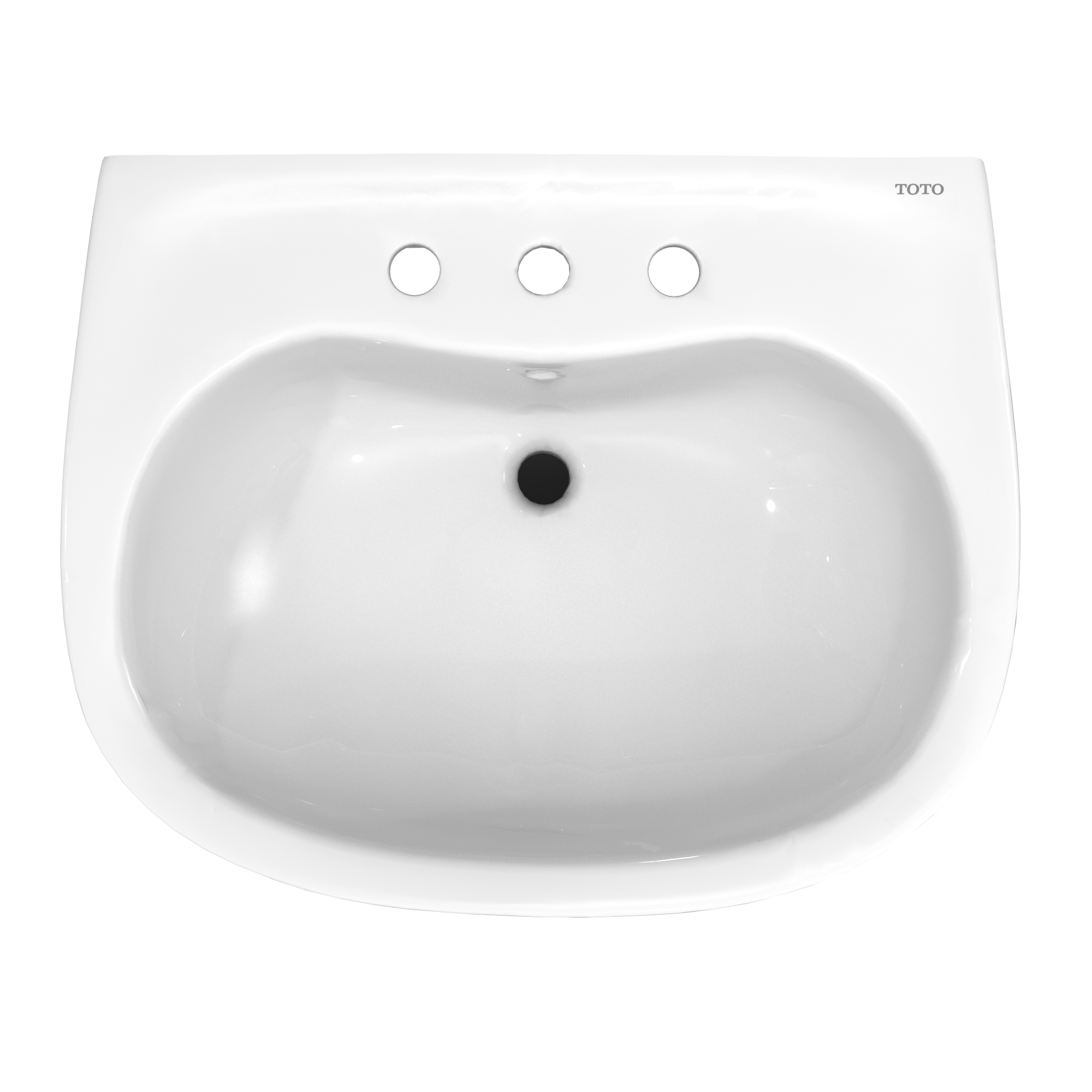Toto Prominence 26" x 21-1/2" Pedestal Lavatory LPT242G - Plumbing Market