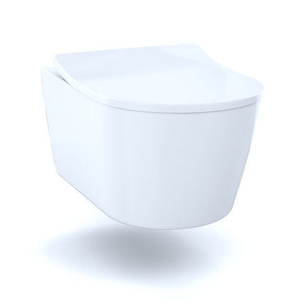 Toto RP Wall-Hung D-Shape Dual Flush Toilet Bowl Only 1.28|0.9 GPF - Plumbing Market