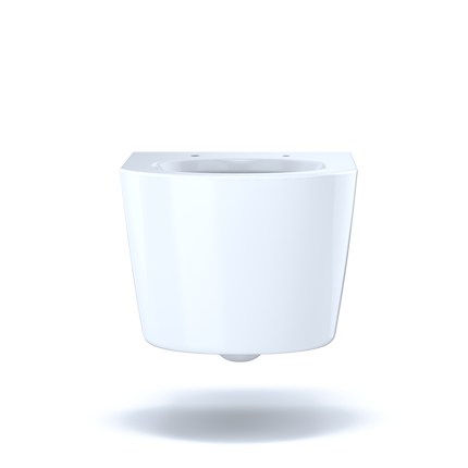 Toto RP Wall-Hung D-Shape Dual Flush Toilet Bowl Only 1.28|0.9 GPF - Plumbing Market