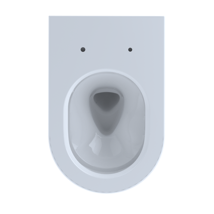 Toto RP Wall-Hung D-Shape Dual Flush Toilet Bowl Only 1.28|0.9 GPF - Plumbing Market