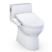 Toto Redington 1.28GPF One Piece Comfort Height Toilet With Washlet S2 - Plumbing Market