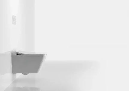 Toto SP Wall-Hung Square-Shape Dual Flush Toilet Only - Plumbing Market