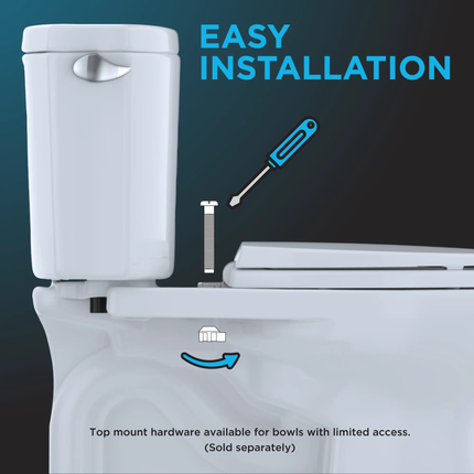 Toto Soft Close Round Toilet Seat SS113 - Plumbing Market