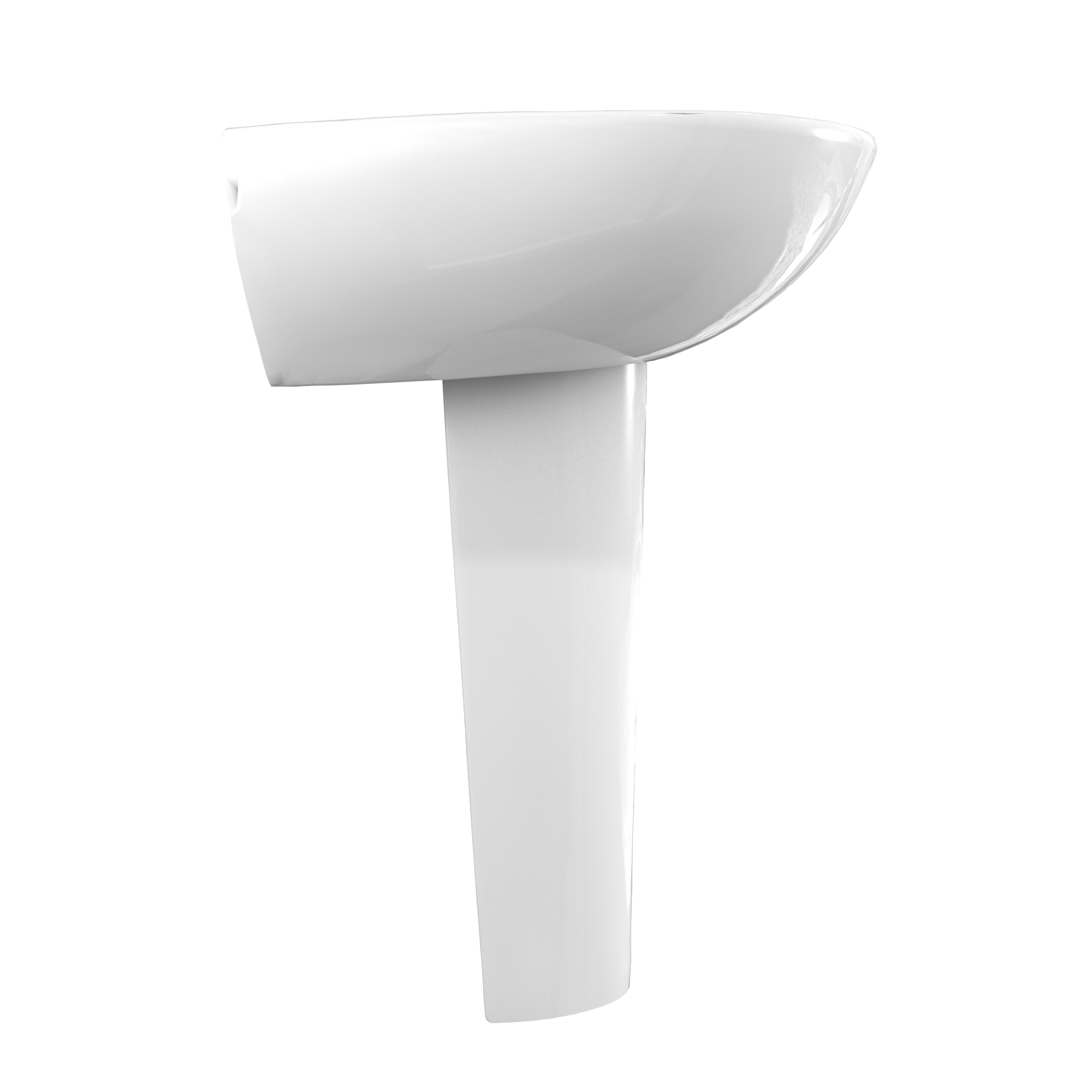 Toto Supreme 22-7/8" x 19-5/8" Pedestal Lavatory Sink LPT241G - Plumbing Market