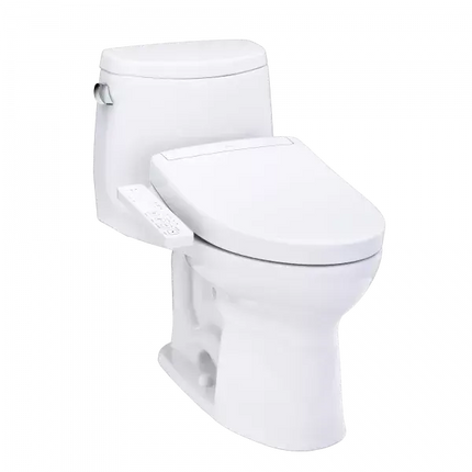 Toto UltraMax II WASHLET S2 One-Piece Toilet Elongated Comfort Height 1.28 GPF - Plumbing Market