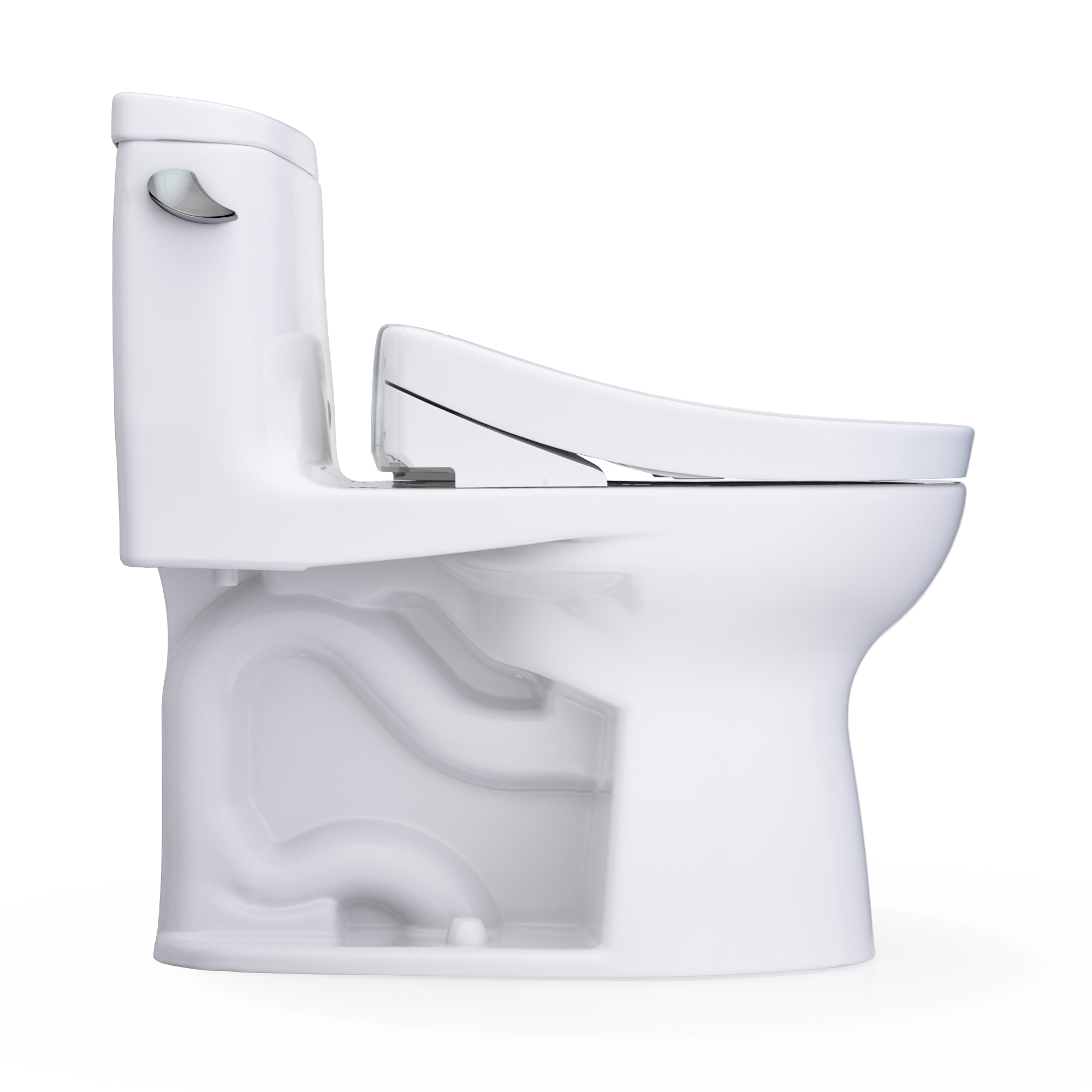 Toto UltraMax II WASHLET S5 One-Piece Toilet Comfort Height Elongated 1.28 GPF - Plumbing Market