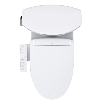 Toto Vespin II WASHLET S2 Two-Piece Toilet Comfort Height Elongated 1.28 GPF - Plumbing Market