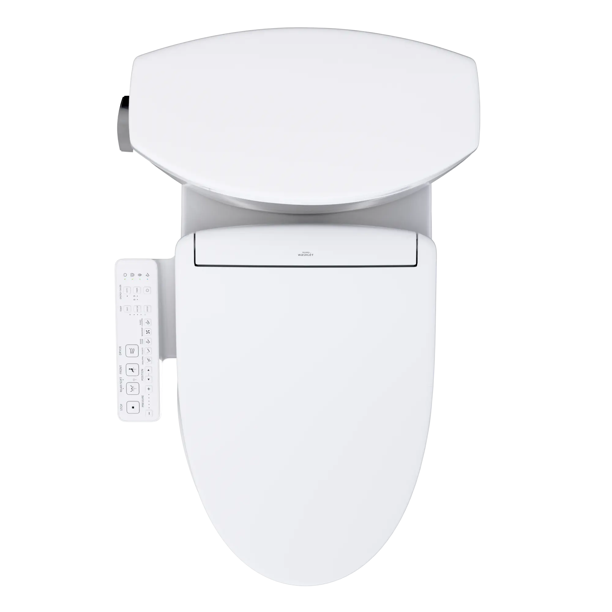 Toto Vespin II WASHLET S2 Two-Piece Toilet Comfort Height Elongated 1.28 GPF - Plumbing Market