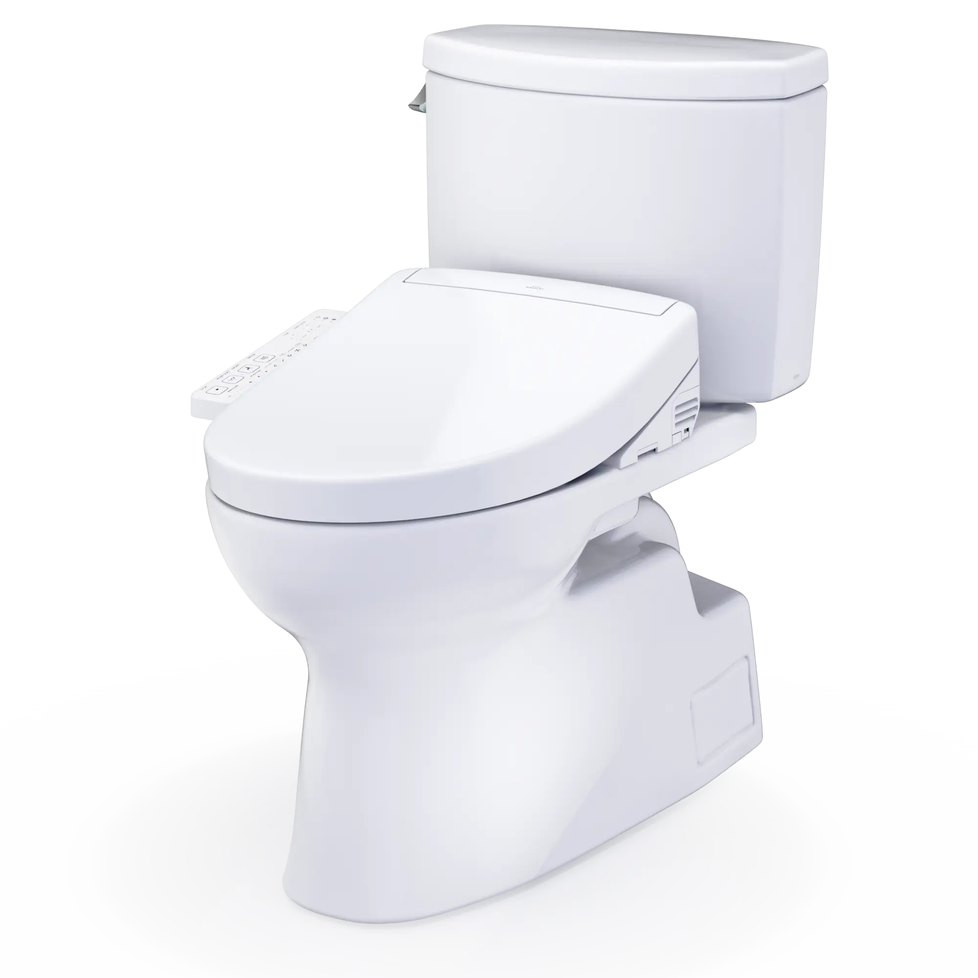 Toto Vespin II WASHLET S2 Two-Piece Toilet Comfort Height Elongated 1.28 GPF - Plumbing Market