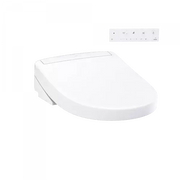 Toto WASHLET S5 Round Electric Bidet Toilet Seat - Plumbing Market