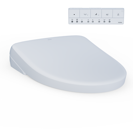 Toto WASHLET S7A Contemporary Elongated Bidet Seat with ewater+ - Plumbing Market