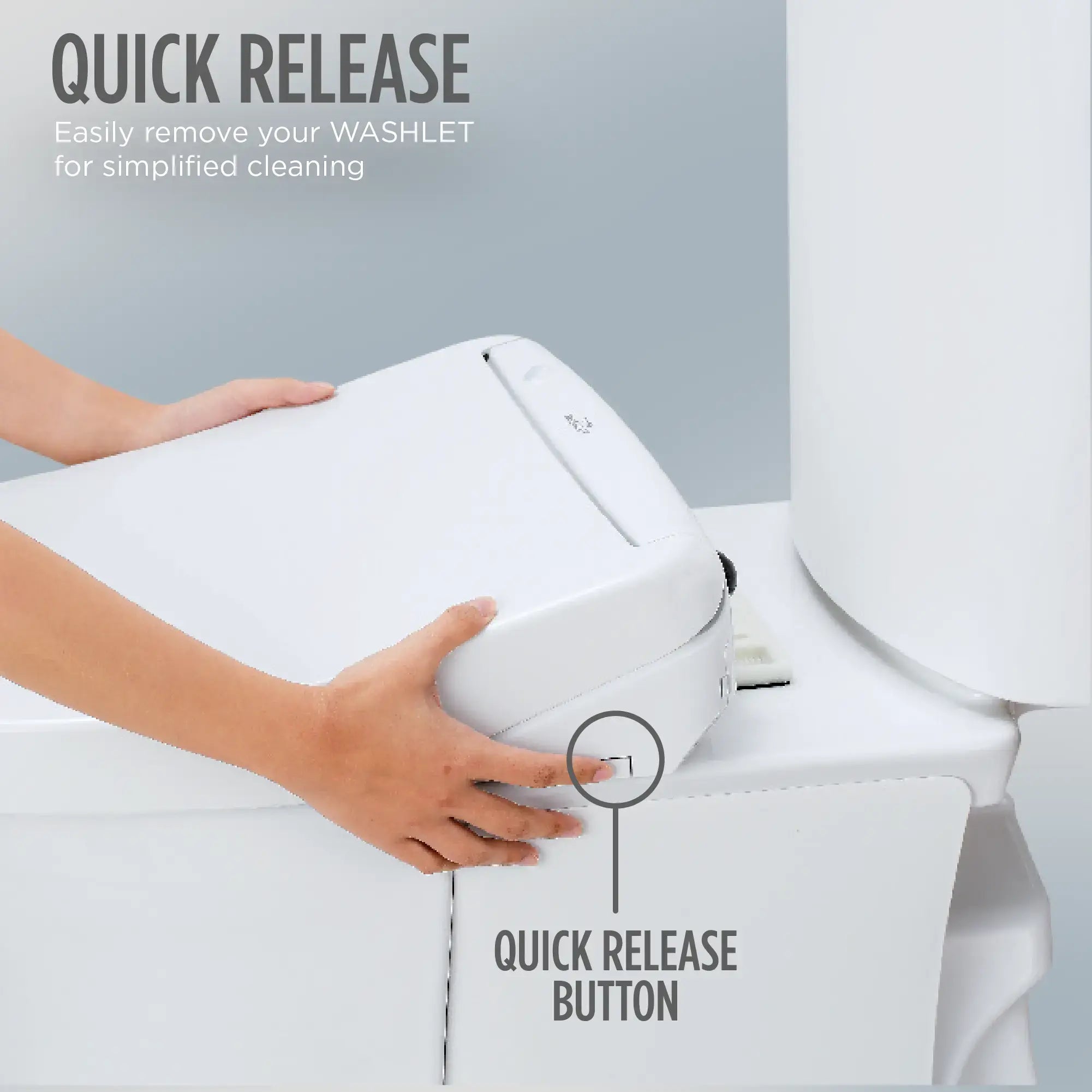 Toto WASHLET S5 Round Electric Bidet Toilet Seat - Plumbing Market