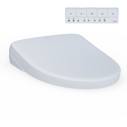 Toto Washlet S7 Contemporary Elongated Bidet Seat with ewater+ - Plumbing Market