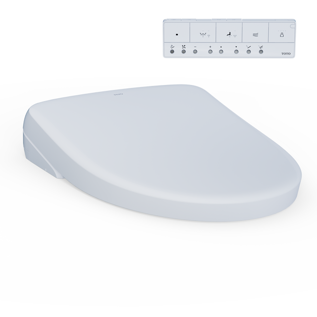 Toto Washlet S7 Contemporary Elongated Bidet Seat with ewater+ - Plumbing Market