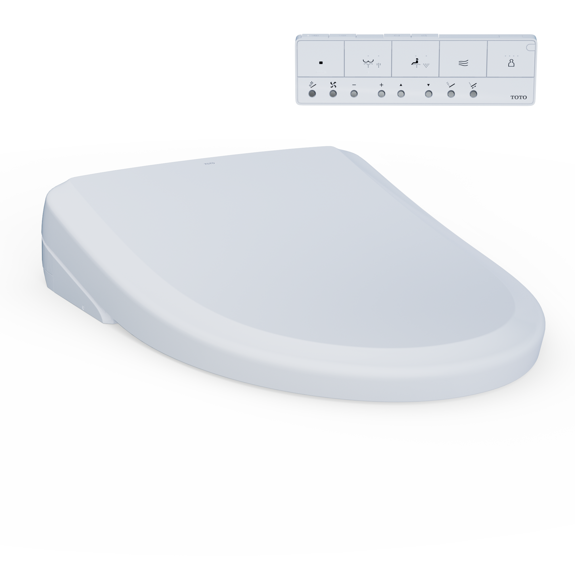 Toto Washlet S7A Classic Elongated Bidet Seat With Ewater+ - Plumbing Market