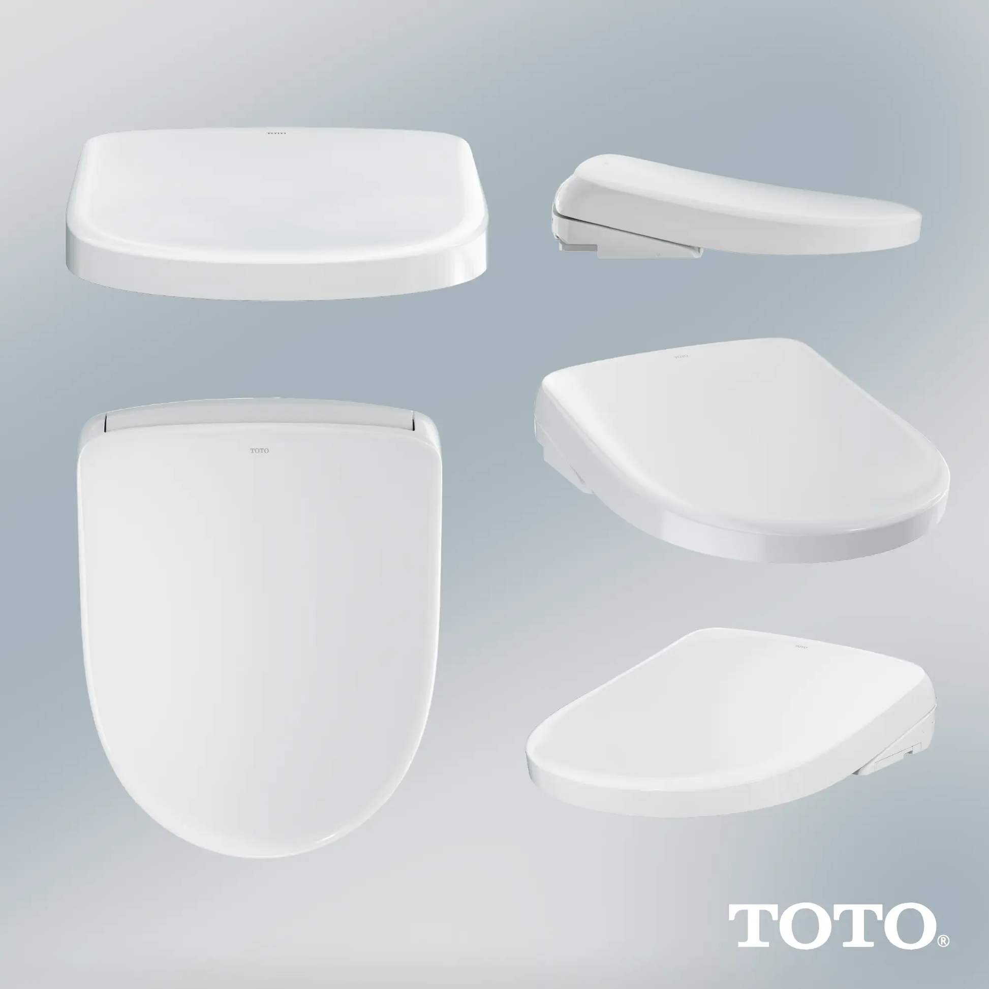 Toto Washlet S7A Round Electric Smart Bidet Toilet Seat - Plumbing Market