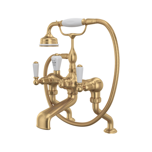 Traditional Exposed Deck Mount Tub Filler - Plumbing Market