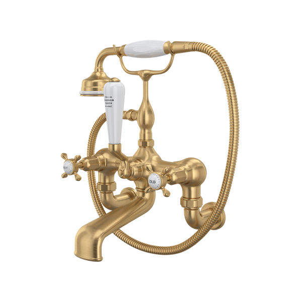 Traditional Exposed Wall Mount Tub Filler - Plumbing Market