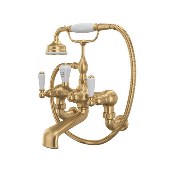 Traditional Exposed Wall Mount Tub Filler - Plumbing Market
