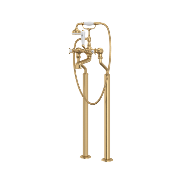 Traditional Floor Mount Tub Filler - Plumbing Market
