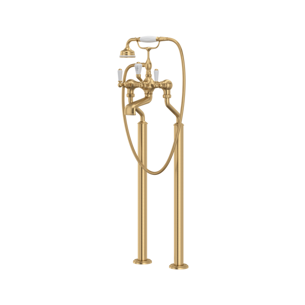 Traditional Floor Mount Tub Filler - Plumbing Market
