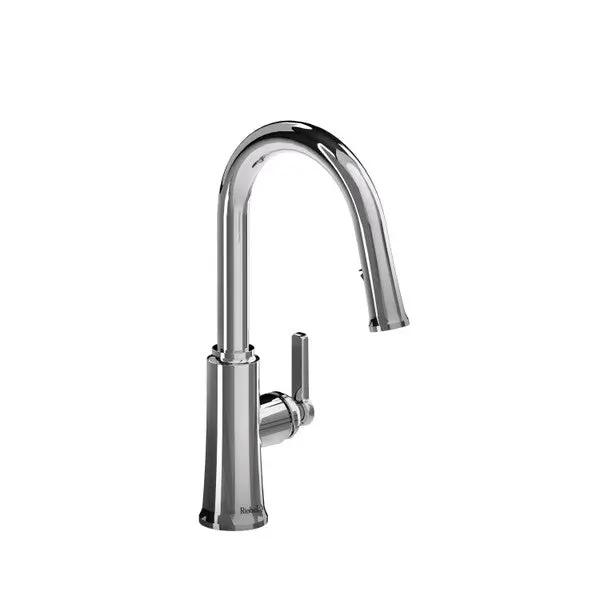 Trattoria™ Pull-Down Kitchen Faucet With C-Spout - Plumbing Market