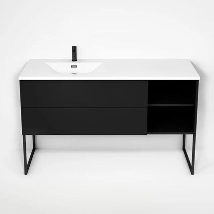 Rubi Haus Cabinet/Basin/U Legs Set Mbk RHS1400LKU02MBK - Plumbing Market