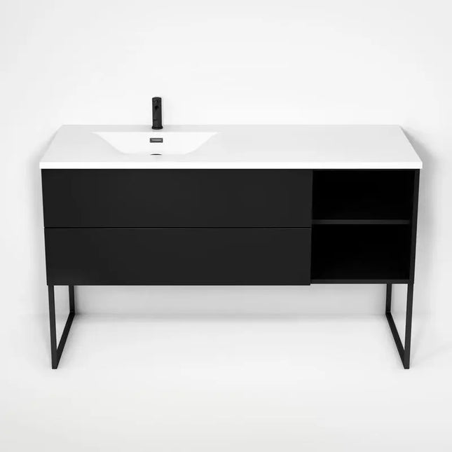 Rubi Haus Cabinet/Basin/U Legs Set Mbk RHS1400LKU02MBK - Plumbing Market