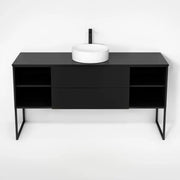 Rubi Haus Cabinet/Laminate Top/U Legs Set Mbk RHS1600KU01MBK - Plumbing Market