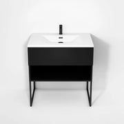 Rubi Haus Cabinet/Basin/U Legs Set Mbk RHS800KU02MBK - Plumbing Market