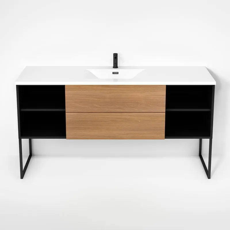 Rubi Haus Cabinet/Basin/U Legs Set Mbk+No RHS1600KU02MBK-NO - Plumbing Market