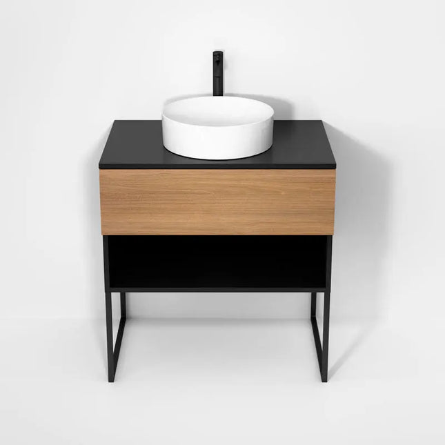 Rubi Haus Cabinet/Laminate Top/U Legs Set Mbk+No RHS800KU01MBK-NO - Plumbing Market