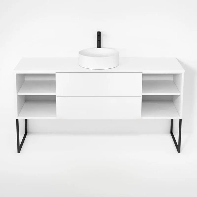 Rubi Haus Cabinet/Laminate Top/U Legs Set Mbl RHS1600KU01MBL - Plumbing Market