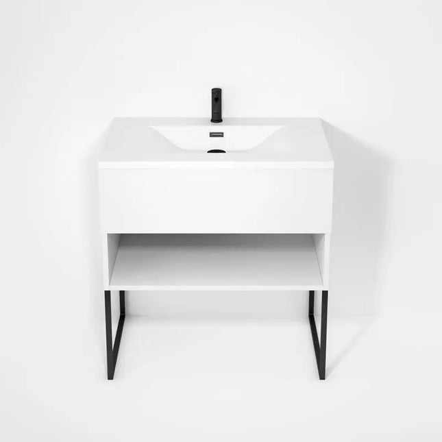 Rubi Haus Cabinet/Basin/U Legs Set Mbl RHS800KU02MBL - Plumbing Market