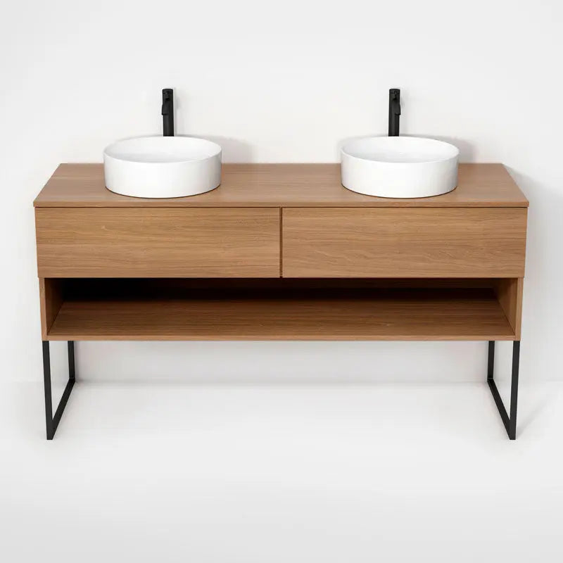 Rubi Haus Cabinet/Laminate Top/U Legs Set No RHS1600DKU01NO - Plumbing Market