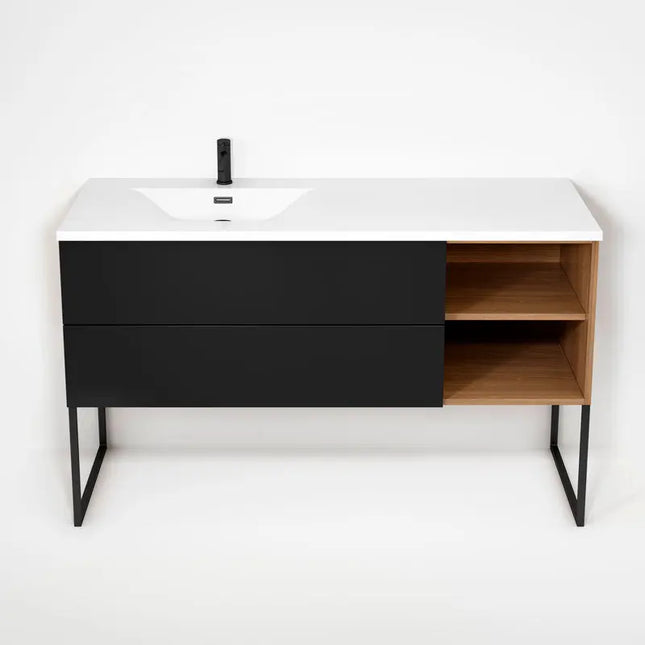 Rubi Haus Cabinet/Basin/U Legs Set No+Mbk RHS1400LKU02NO-MBK - Plumbing Market