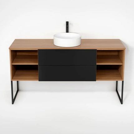 Rubi Haus Cabinet/Laminate Top/U Legs Set No+Mbk RHS1600KU01NO-MBK - Plumbing Market