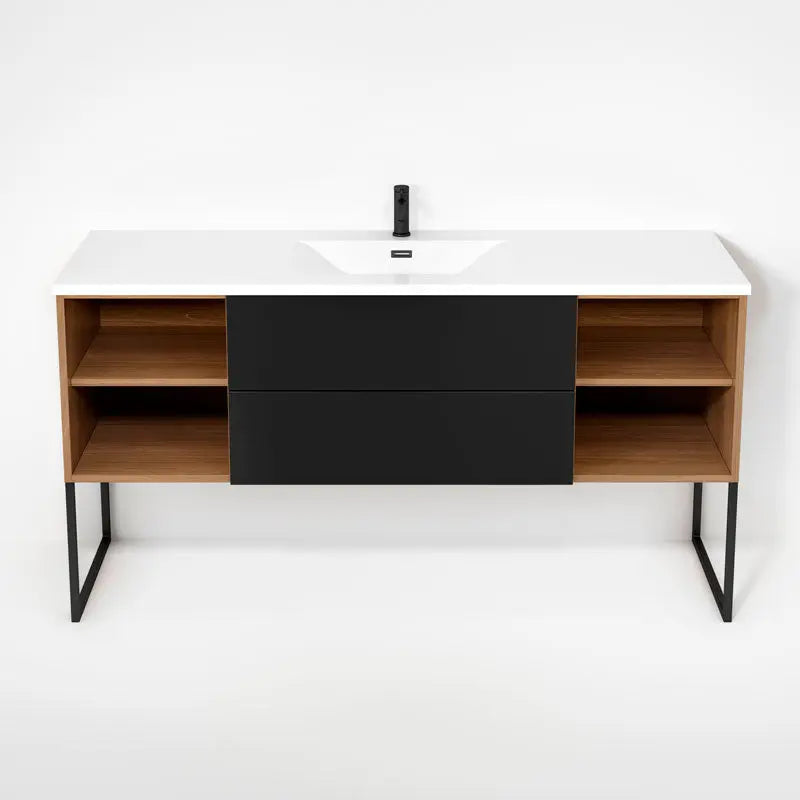 Rubi Haus Cabinet/Basin/U Legs Set No+Mbk RHS1600KU02NO-MBK - Plumbing Market