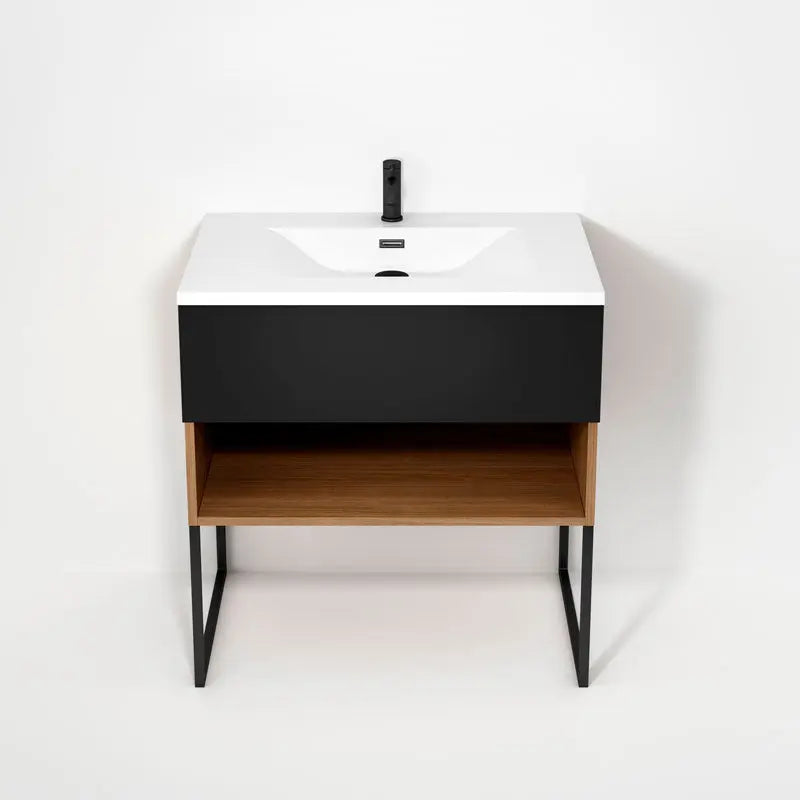 Rubi Haus Cabinet/Basin/U Legs Set No+Mbk RHS800KU02NO-MBK - Plumbing Market