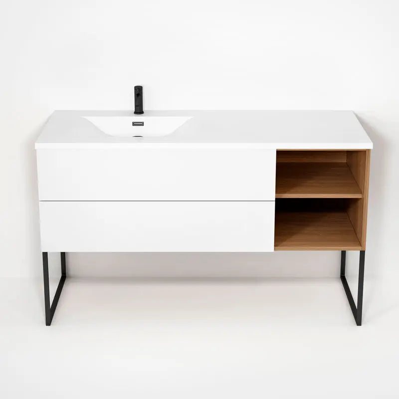 Rubi Haus Cabinet/Basin/U Legs Set No+Mbl RHS1400LKU02NO-MBL - Plumbing Market