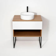 Rubi Haus Cabinet/Laminate Top/U Legs Set No+Mbl RHS800KU01NO-MBL - Plumbing Market
