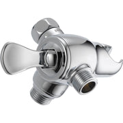 Delta All-Brass 3-Way Shr Arm Diverter/Mount With Lever - Chrome
