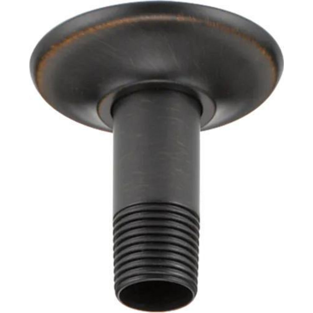 Delta 3 Inch Shower Arm Overhead Mount With Flange - Venetian Bronze