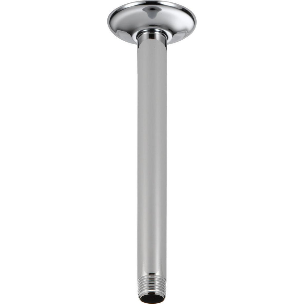 Delta 9 Inch Shower Arm Overhead Mount With Flange - Chrome
