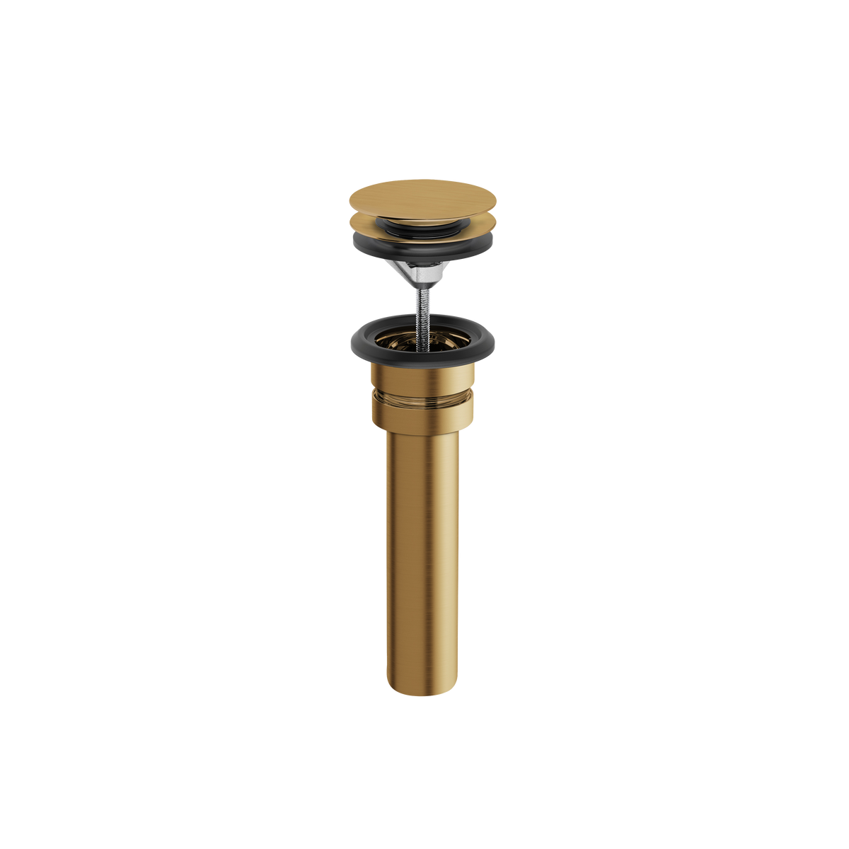 Aquabrass Universal Drain UNI99 in brushed gold
