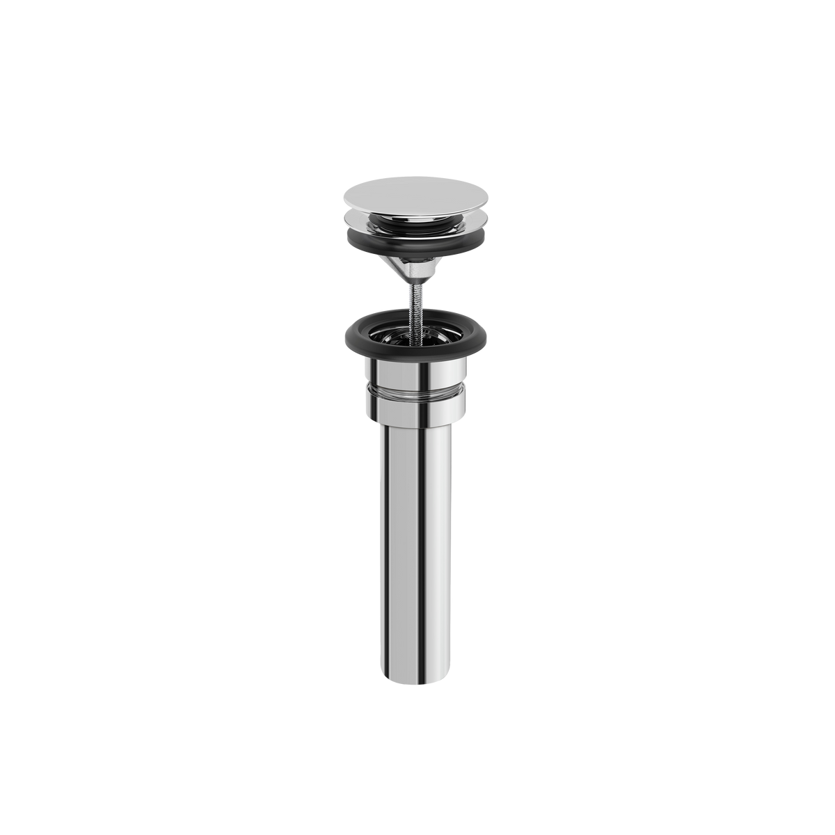 Aquabrass Universal Drain UNI99 in polished chrome