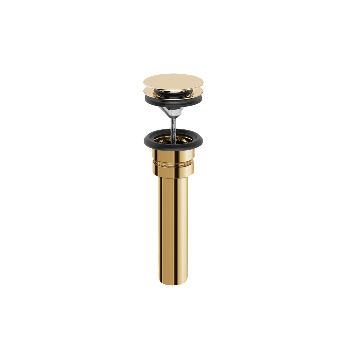 Aquabrass Universal Drain UNI99 in polished gold